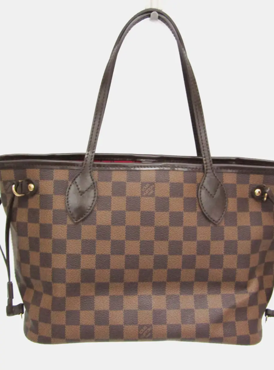 Louis Vuitton Damier Neverfull PM Tote Bag Ebene