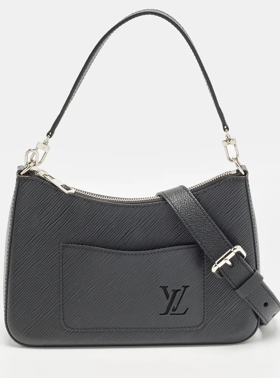 Louis Vuitton Black Epi Leather Marelle Bag
