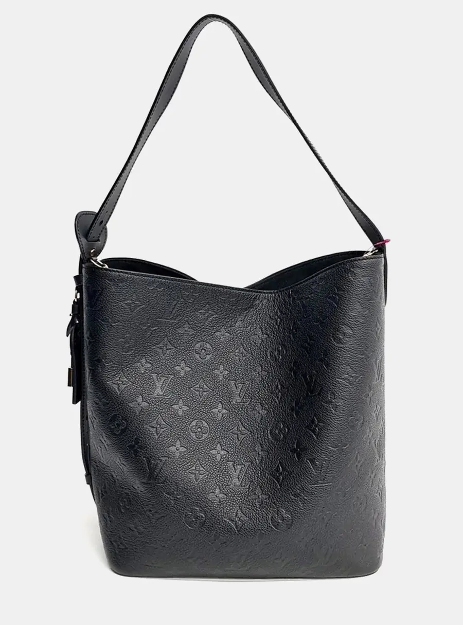 Louis Vuitton All In GM Black Empreinte Leather Hobo Bag