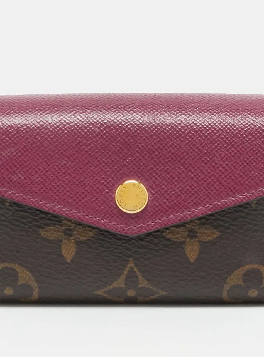Louis Vuitton Sarah Multicartes Aurore Monogram Canvas Wallet