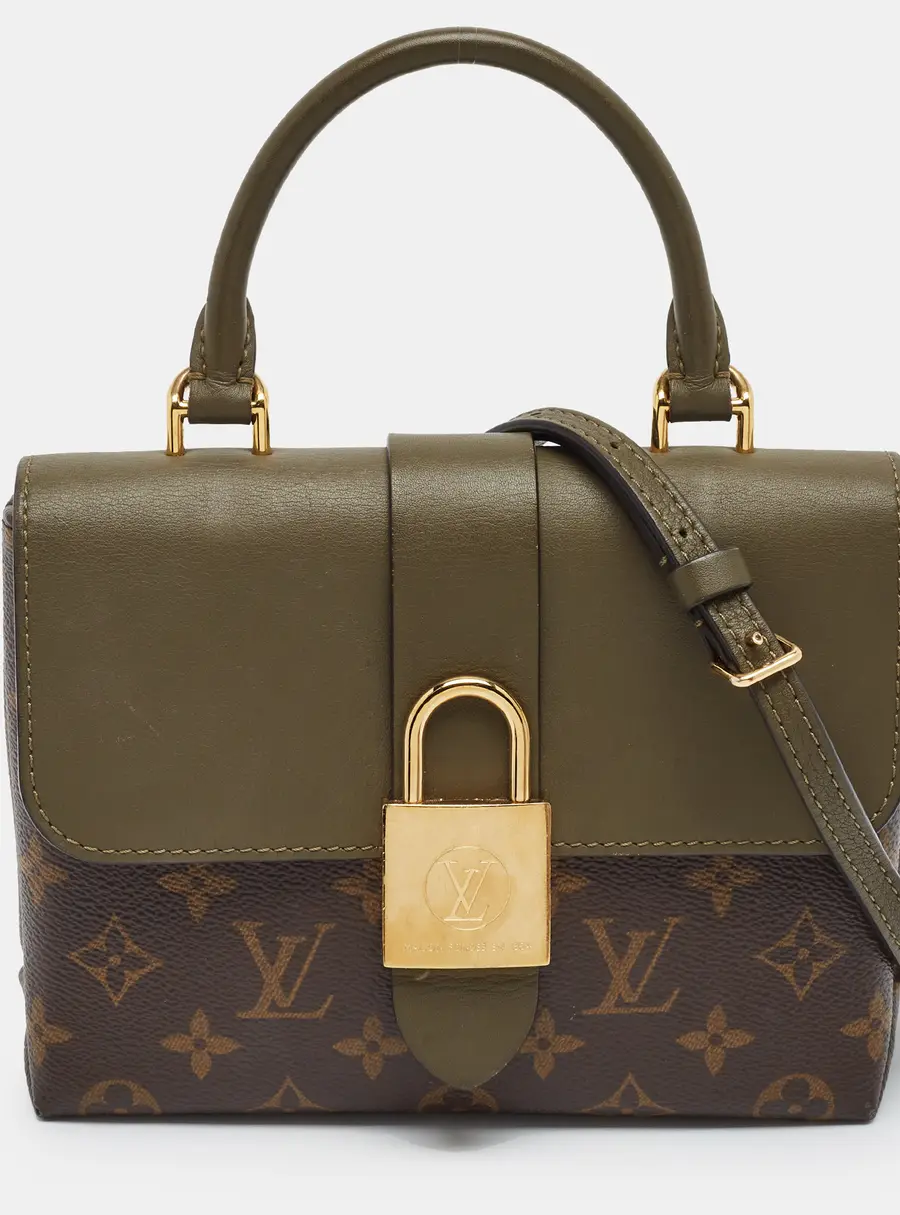 Louis Vuitton Locky BB Khaki Monogram Canvas Bag