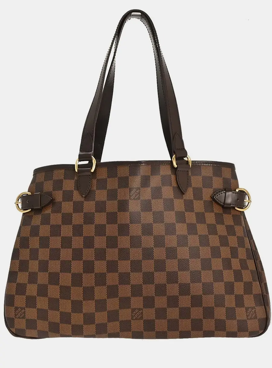 Louis Vuitton Batignolles Horizontal Brown Damier Ebene Canvas Shoulder Bag