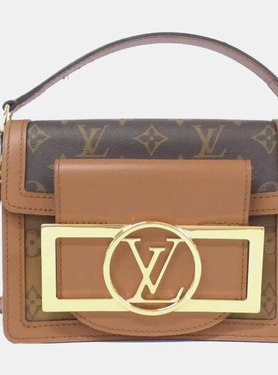 Louis Vuitton Dauphine XL Brown Shoulder Bag