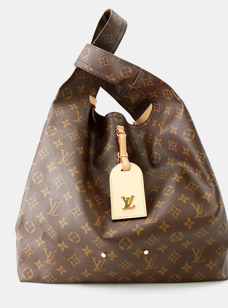 Louis Vuitton Atlantis GM Brown Monogram Canvas Shoulder Bag