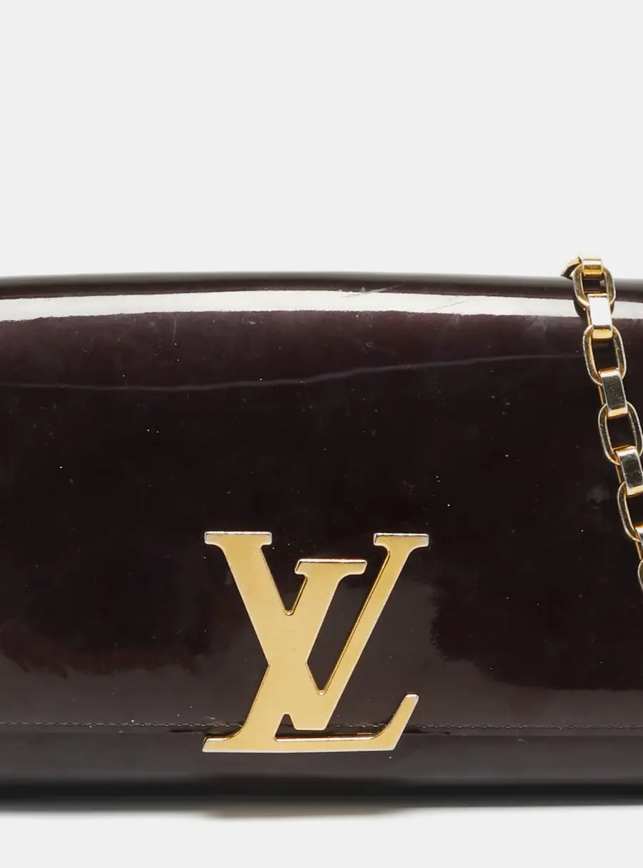 Louis Vuitton Chain Louise Amarante Vernis Bag