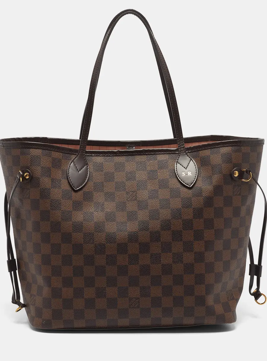 Louis Vuitton Neverfull MM Damier Ebene Canvas Bag