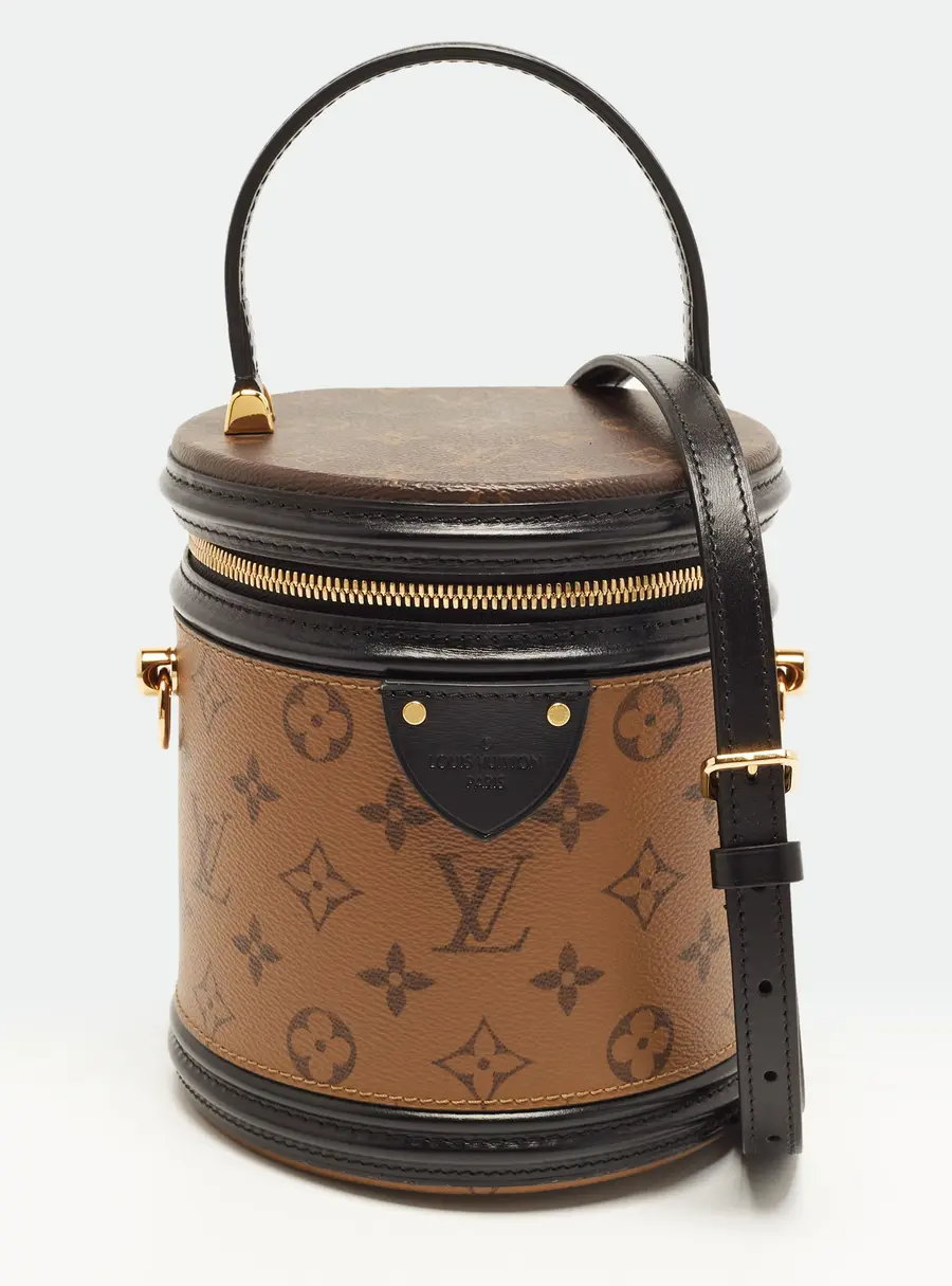 Louis Vuitton Cannes Monogram Reverse Canvas Bucket Bag