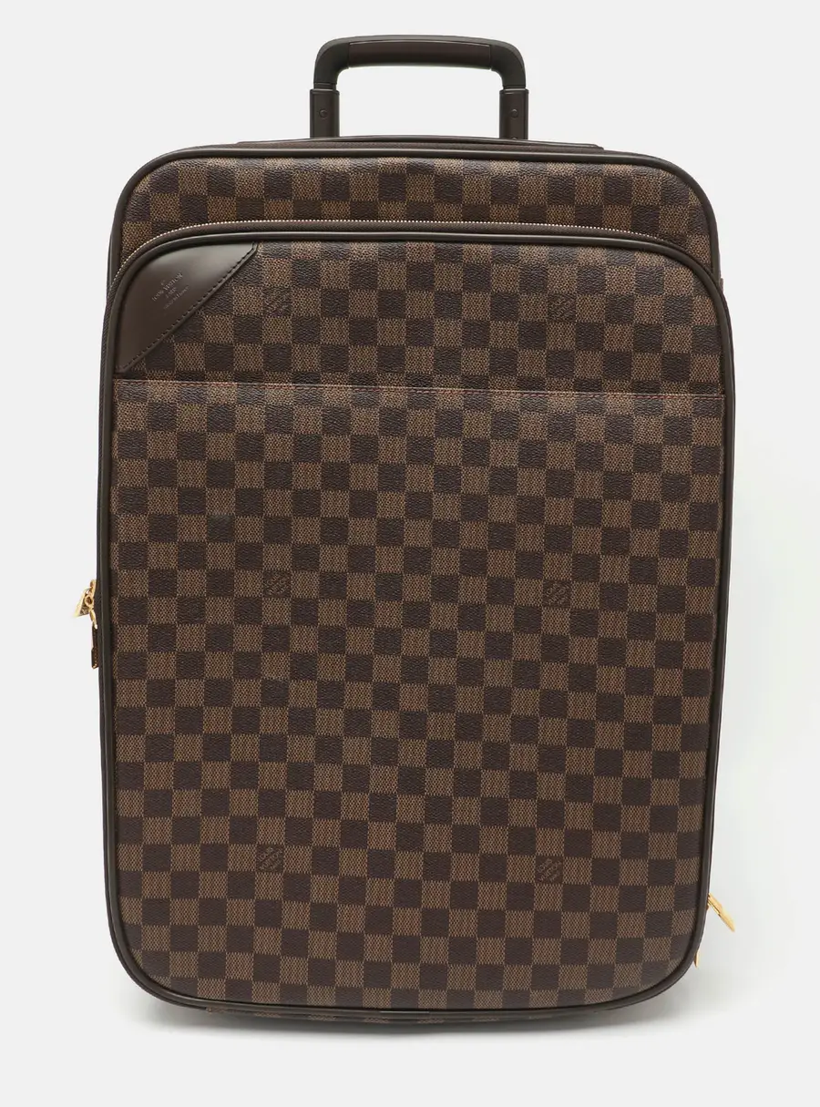 Louis Vuitton Pegase Legere 55 Damier Ebene Canvas Luggage