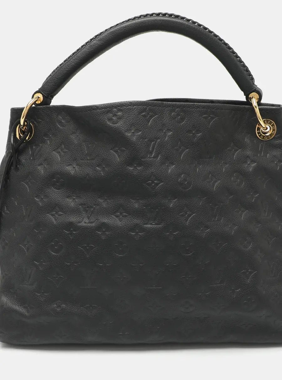 Louis Vuitton Artsy MM Bleu Infini Empreinte Leather Bag