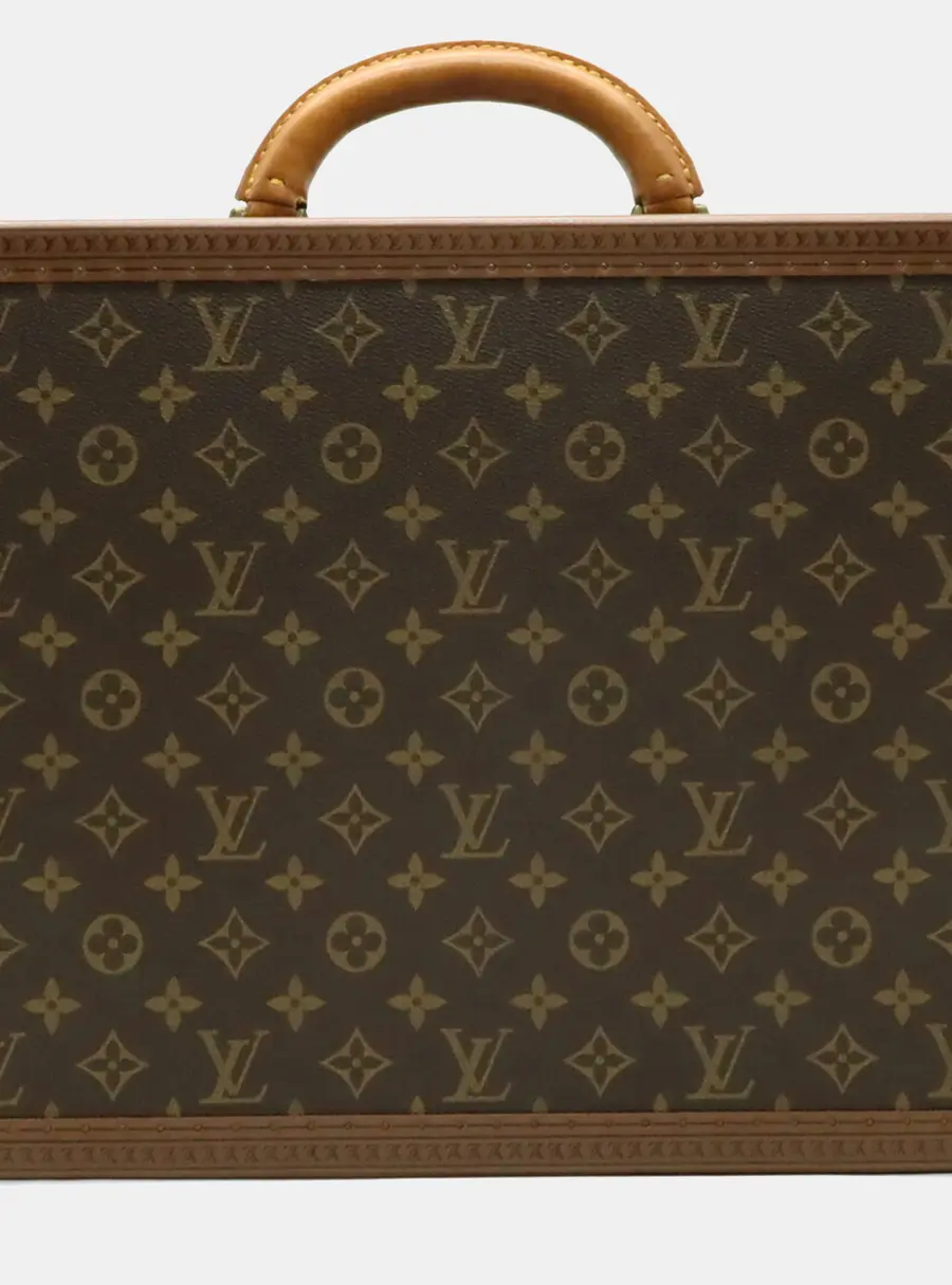 Louis Vuitton Cotteville 40 Brown Monogram Canvas Hard Case Trunk Bag