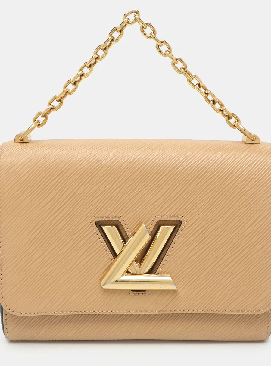 Louis Vuitton Twist MM Camel Epi Leather Bag