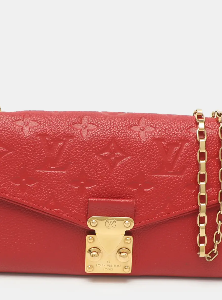 Louis Vuitton Cerise Monogram Empreinte Leather Saint Germain Pochette