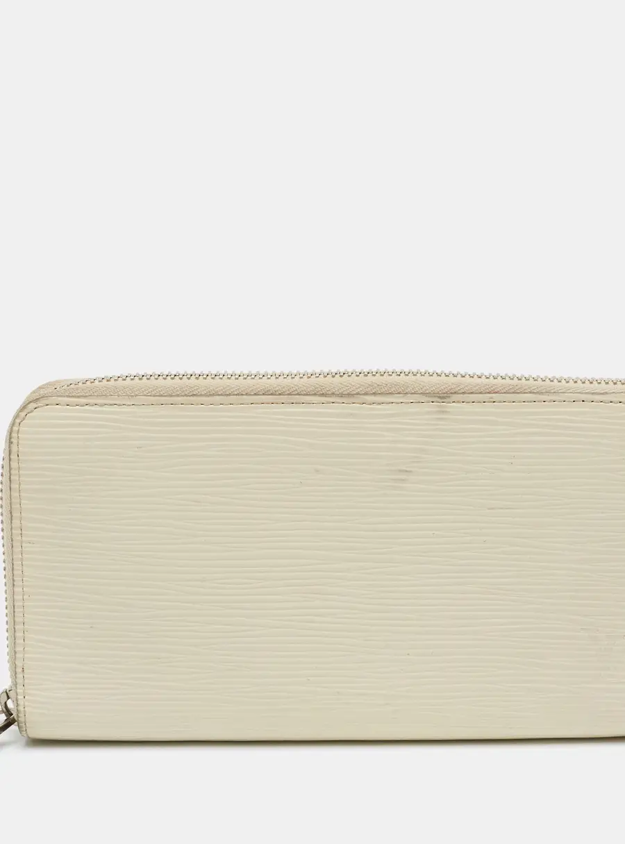 Louis Vuitton Zippy Ivorie Epi Leather Wallet