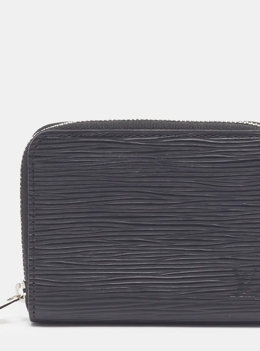 Louis Vuitton Zippy Black Epi Leather Coin Purse