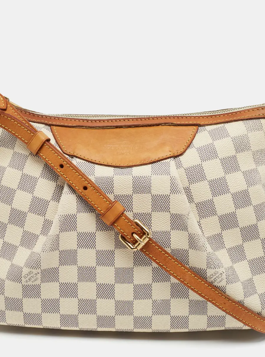 Louis Vuitton Siracusa PM Damier Azur Canvas Bag