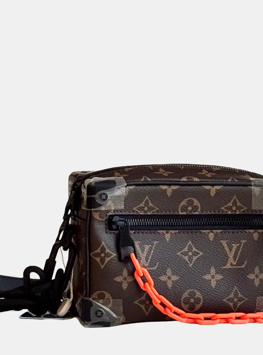 Louis Vuitton Mini Soft Trunk Monogram Canvas Brown Crossbody Bag