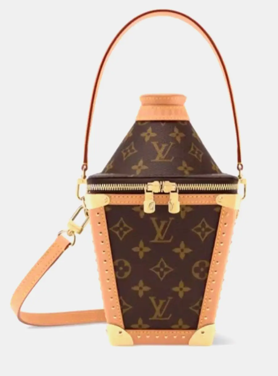 Louis Vuitton Lanterne PM Brown Monogram Canvas Shoulder Bag