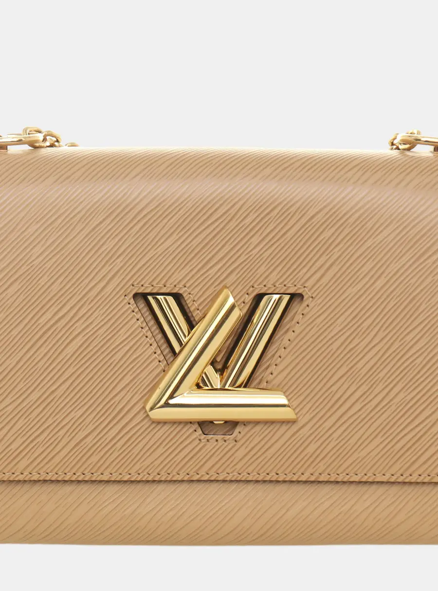 Louis Vuitton Twist MM Caramel Epi Leather Shoulder Bag