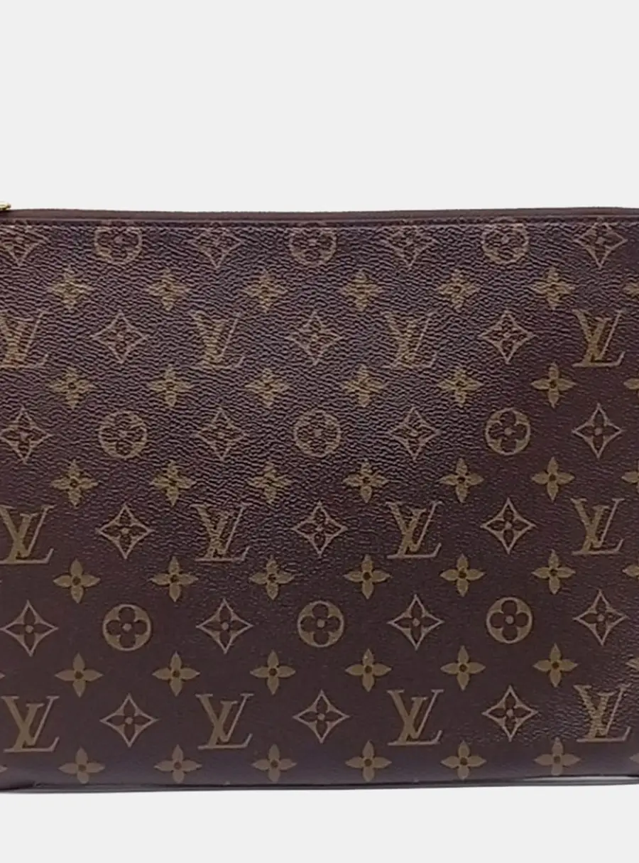 Louis Vuitton Etui Voyage MM Brown Monogram Canvas Pouch Bag