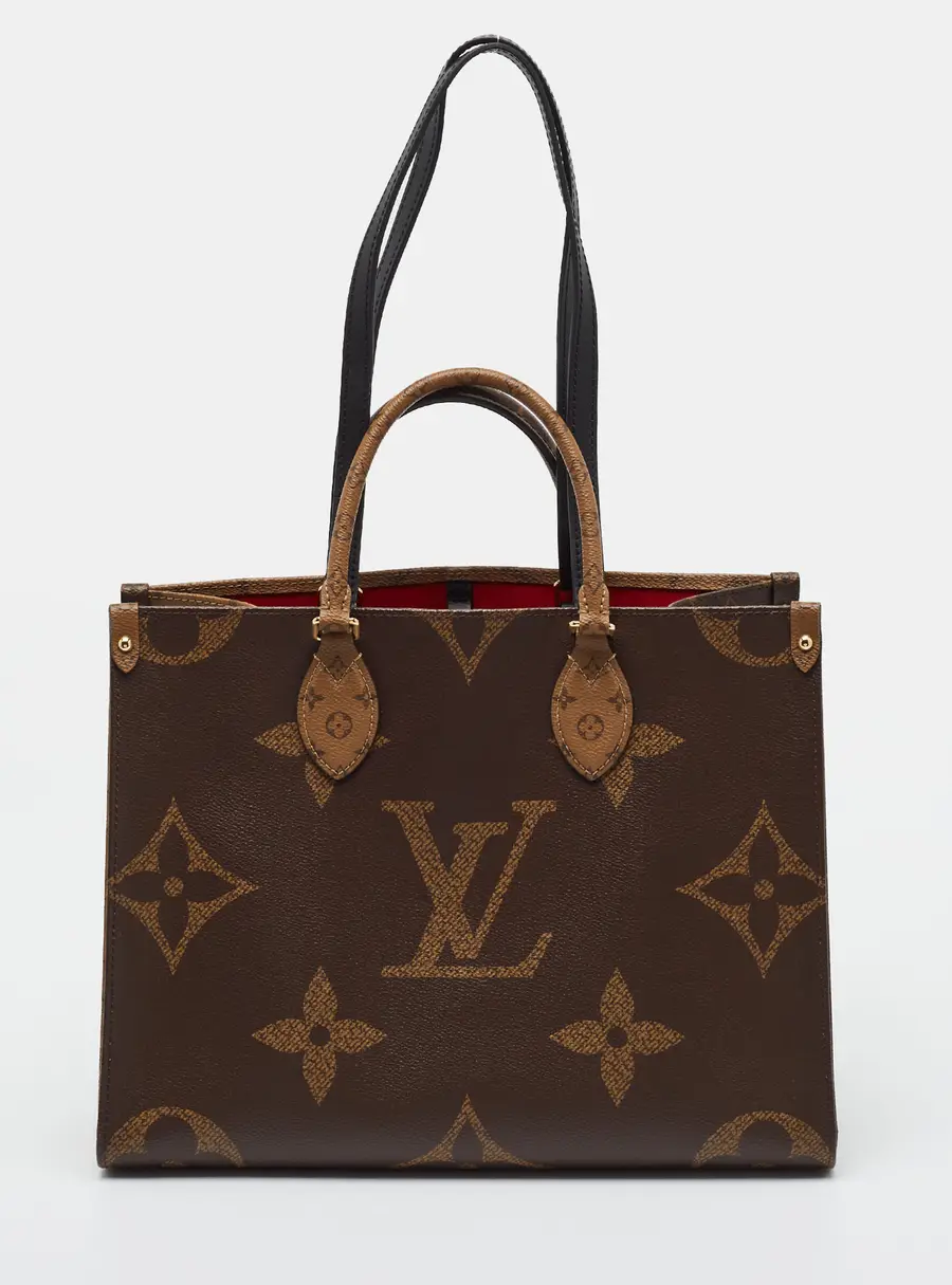 Louis Vuitton OnTheGo MM Reverse Giant Monogram Canvas Bag