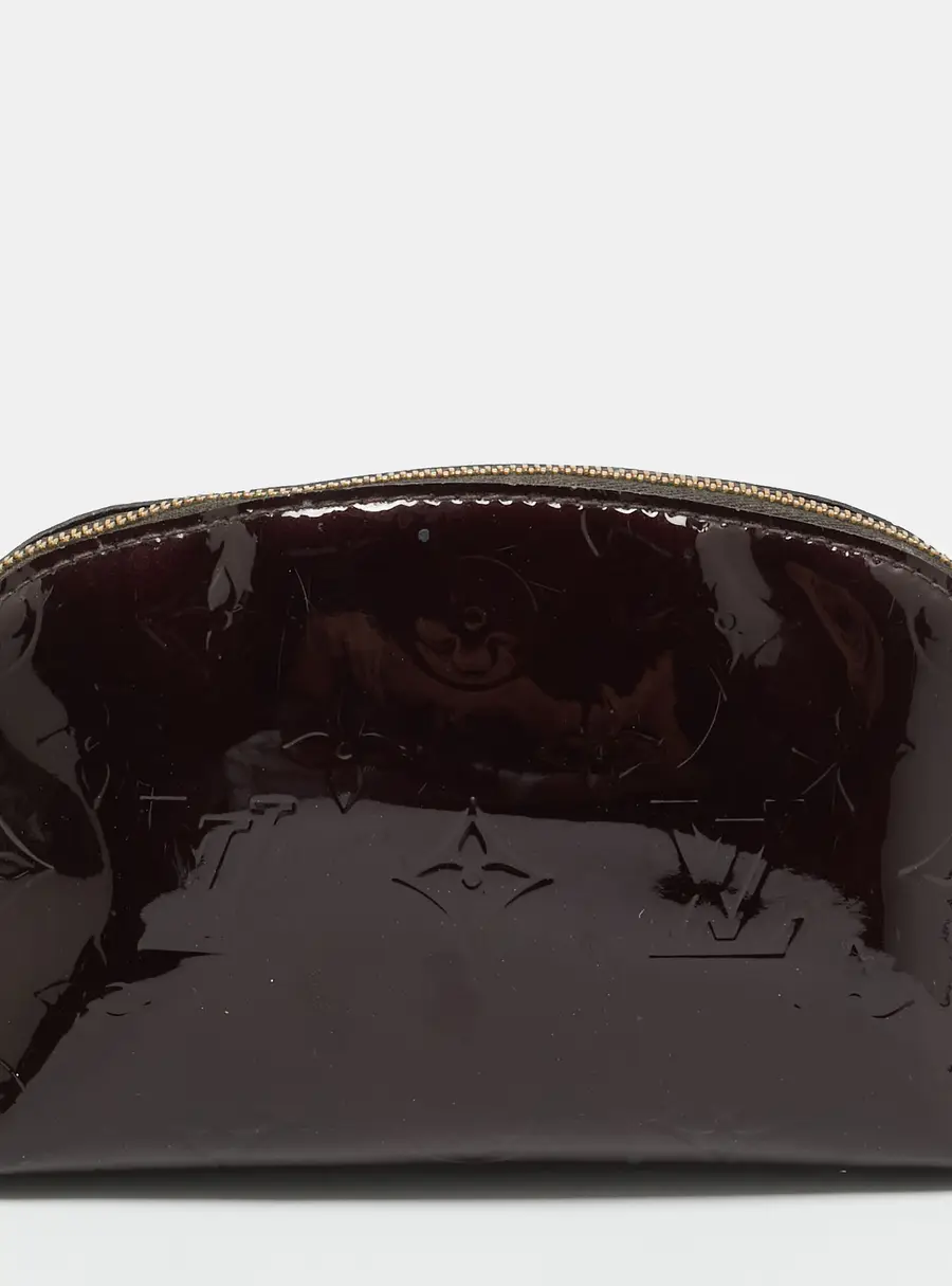 Louis Vuitton Amarante Vernis Cosmetic Pouch