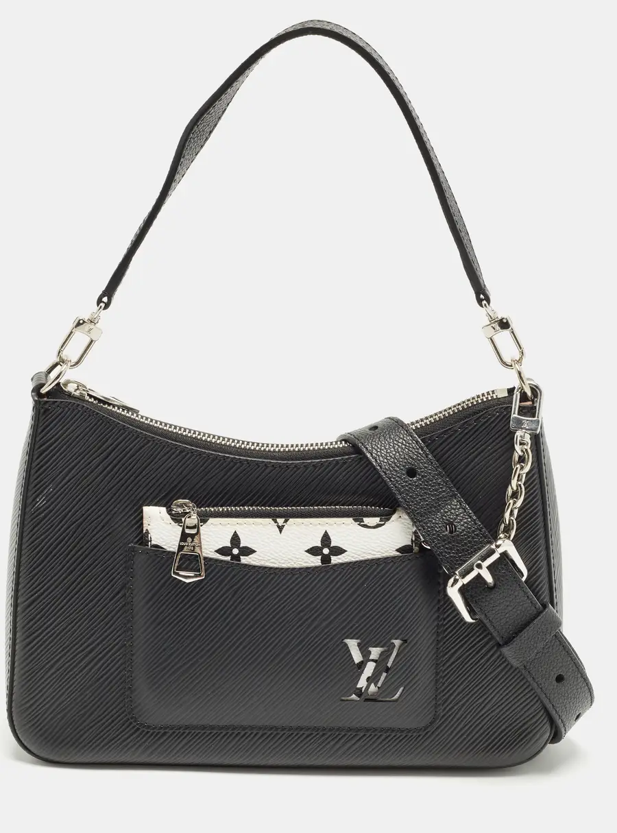 Louis Vuitton Marelle Black Epi Leather Bag