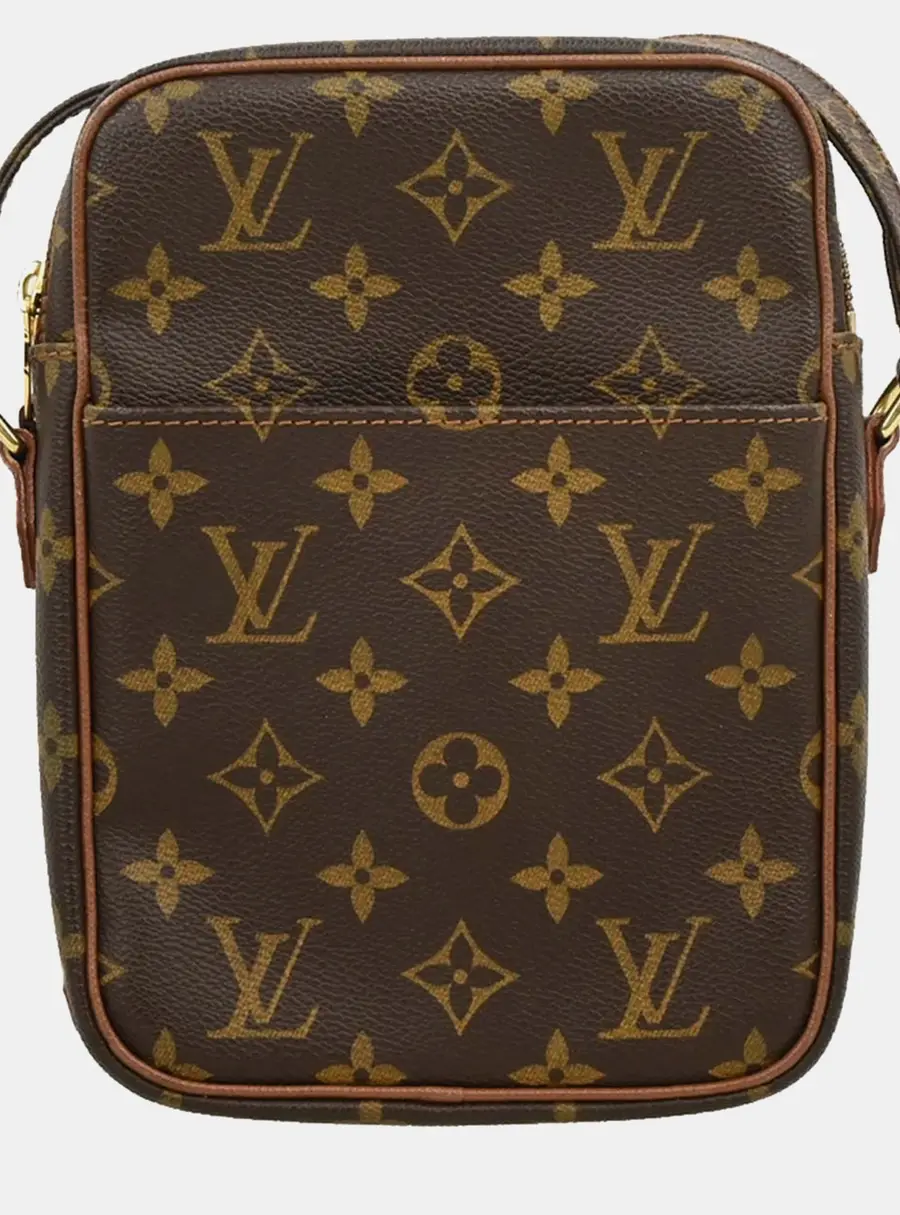 Louis Vuitton x Comme des Garcons Petite Marceau Monogram Canvas Shoulder Bag
