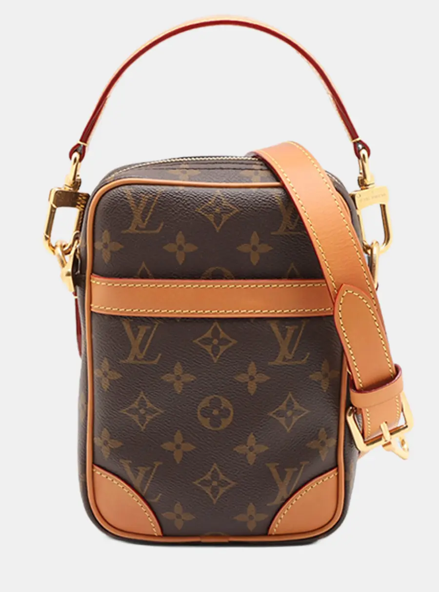 Louis Vuitton Monogram Archive Danube Brown Monogram Canvas Crossbody Bag