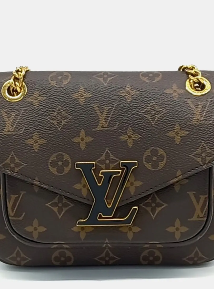 Louis Vuitton Passy MM Monogram Brown Monogram Canvas Shoulder Bag