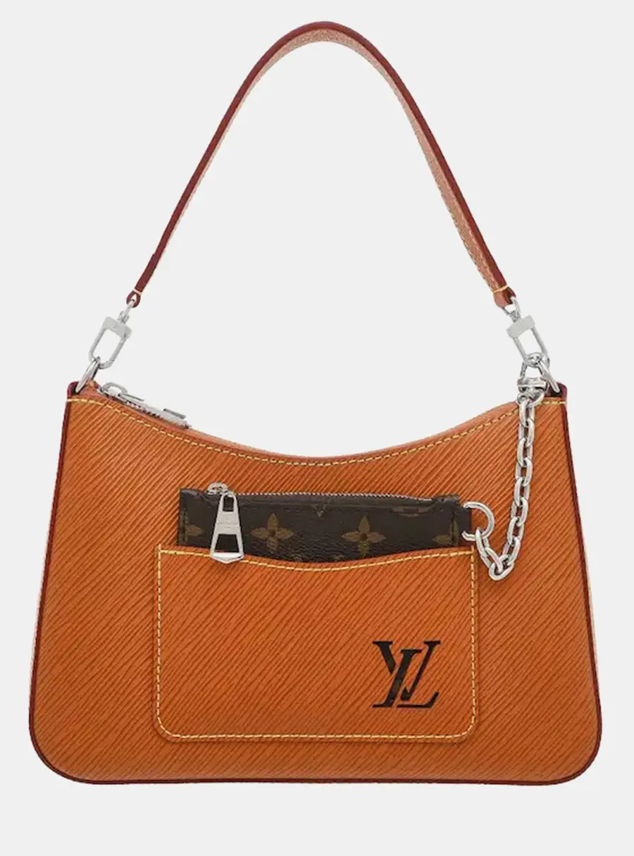 Louis Vuitton Marelle Gold Miel Epi Leather Shoulder Bag