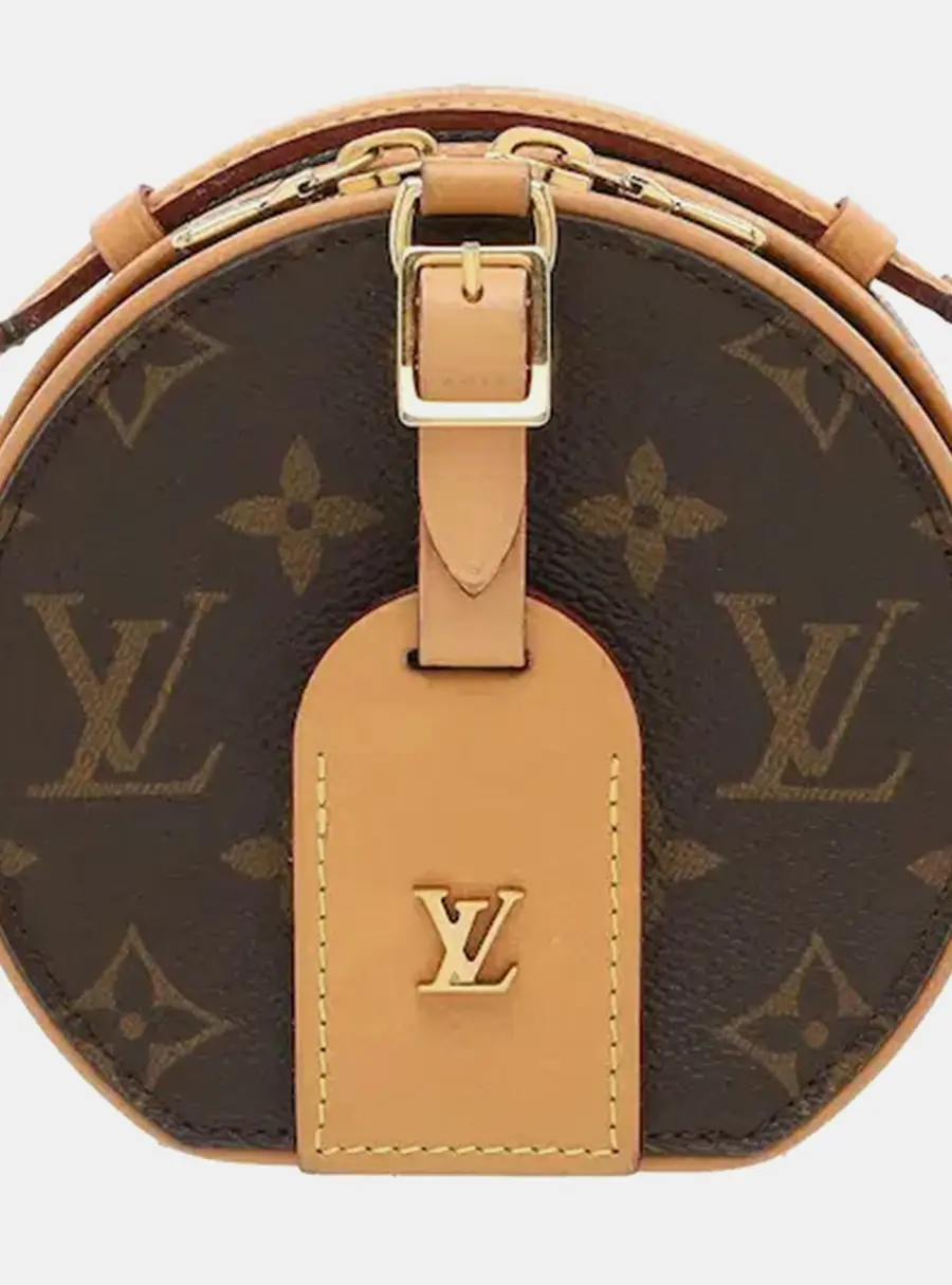 Louis Vuitton Mini Boite Chapeau Monogram Canvas Crossbody Bag
