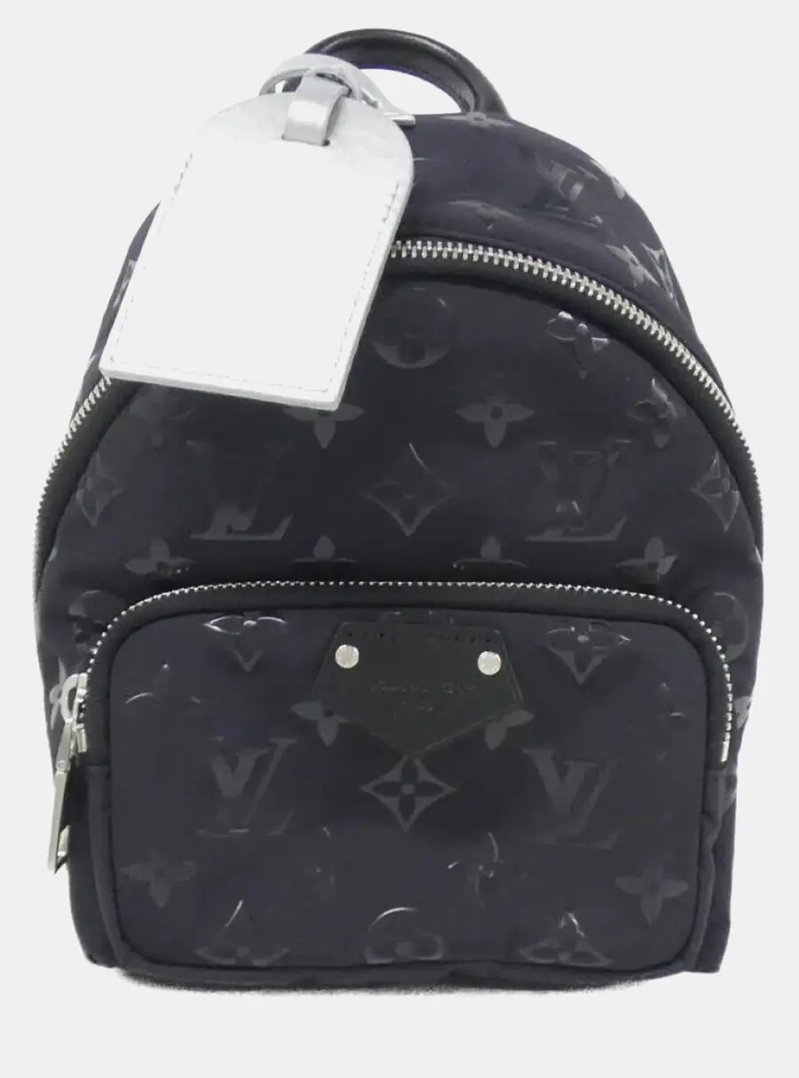 Louis Vuitton Palm Springs Mini Black Monogram Nylon Backpack Bag