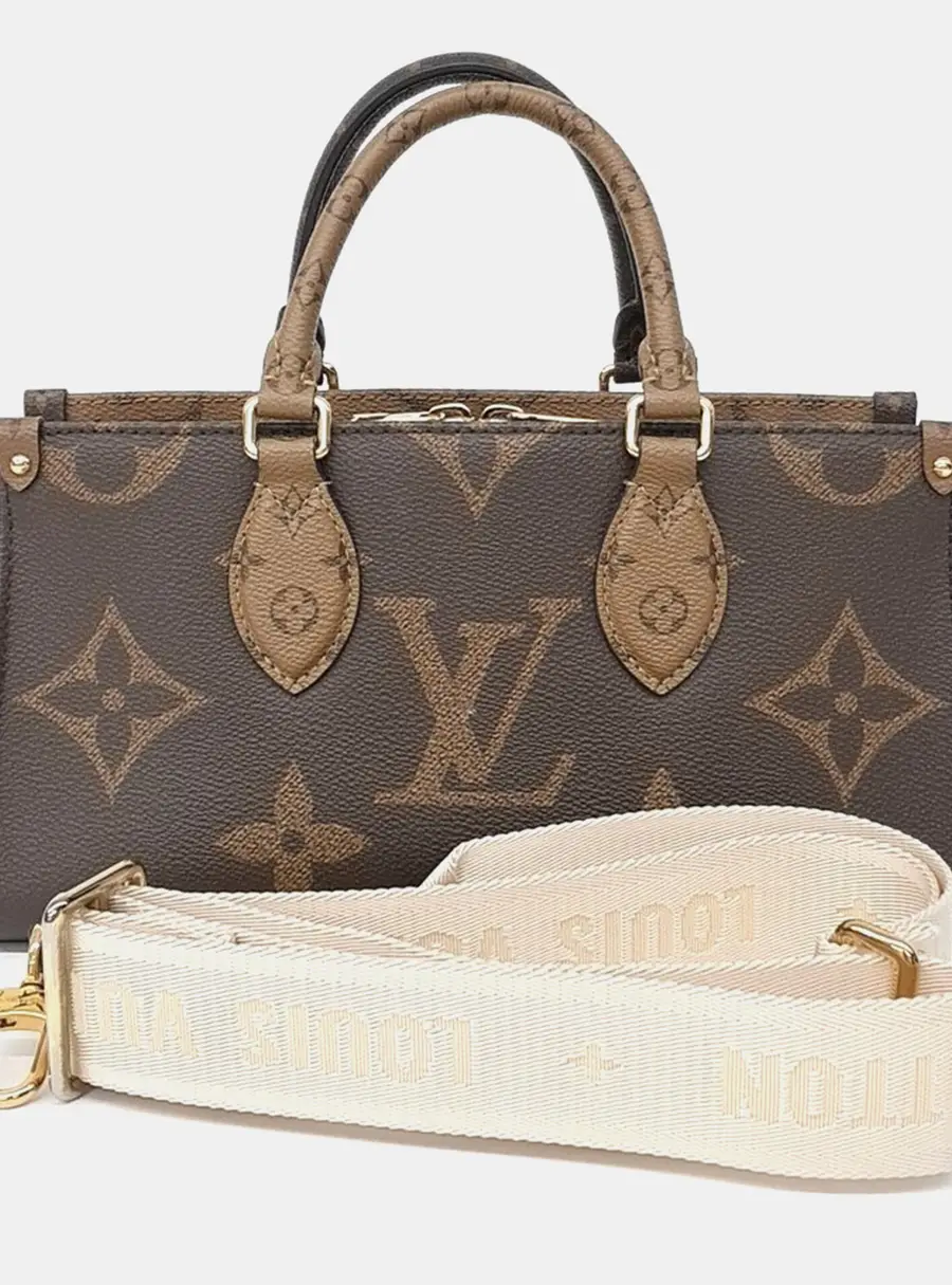 Louis Vuitton On The Go East West M46653 MM Monogram Canvas Tote Bag