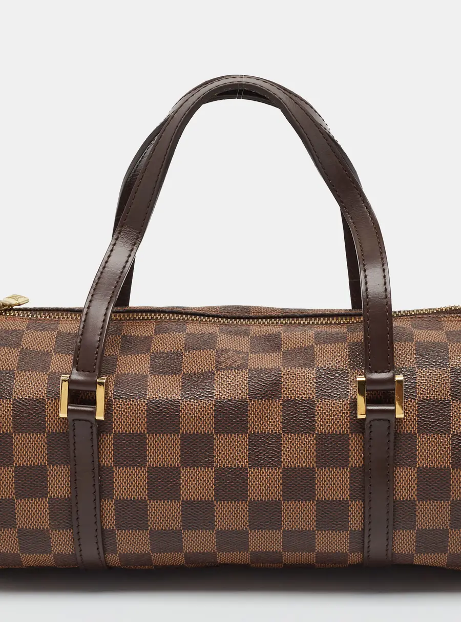 Louis Vuitton Papillon 26 Damier Ebene Canvas Bag