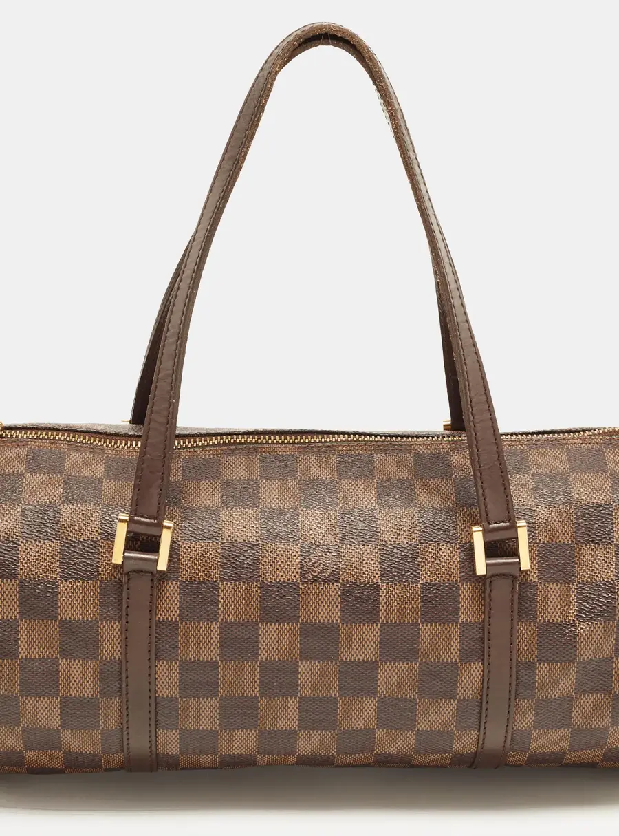 Louis Vuitton Papillon 30 Damier Ebene Canvas Bag
