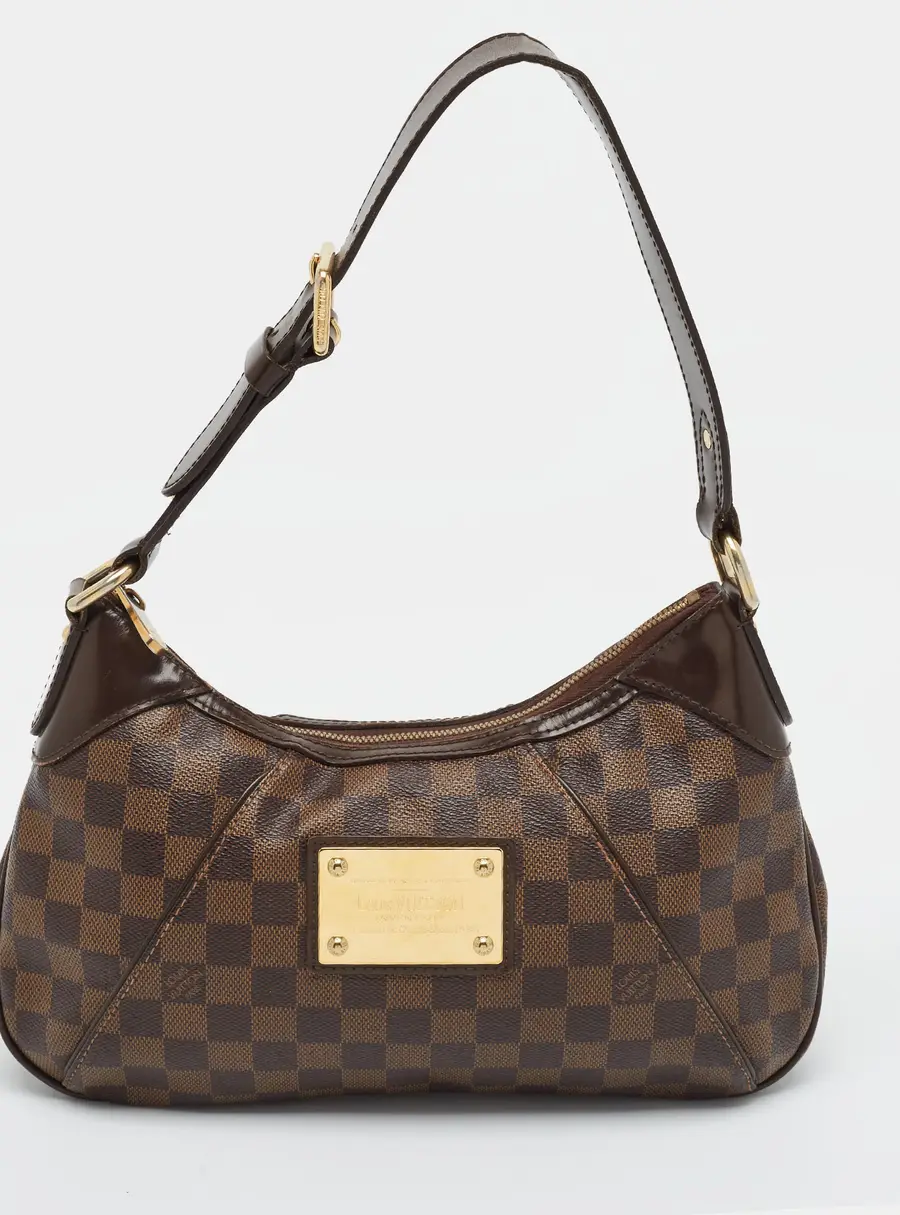 Louis Vuitton Thames PM Damier Ebene Canvas Bag