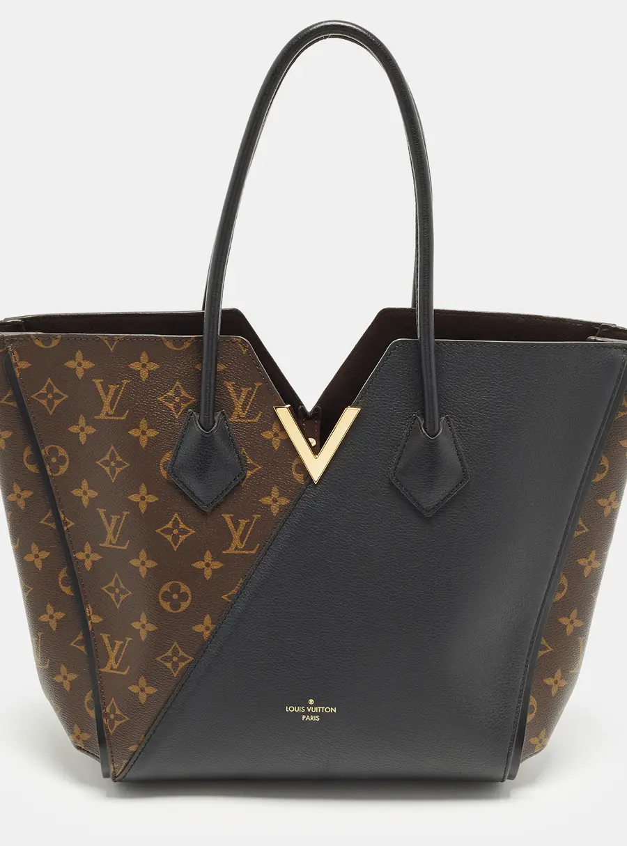 Louis Vuitton Kimono MM Black Monogram canvas and Leather Bag