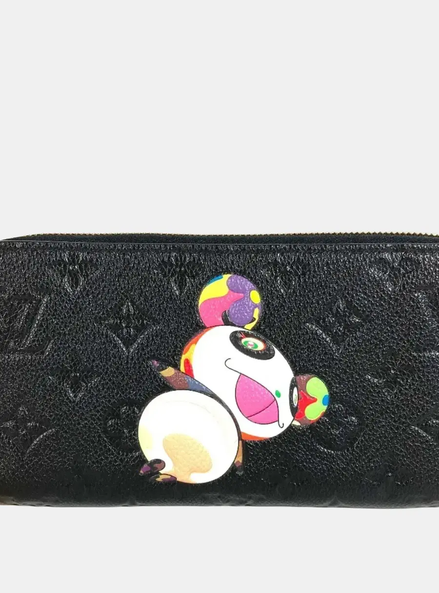 Louis Vuitton Zippy Black Monogram Empreinte Leather Long Wallet
