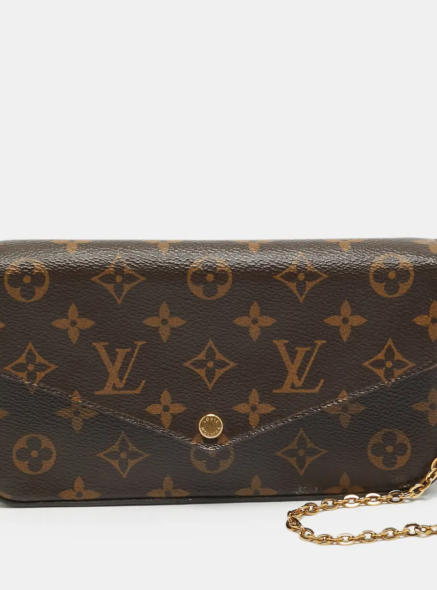 Louis Vuitton Pochette F&eacute;licie Monogram Canvas Bag