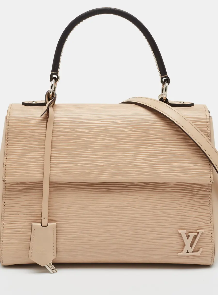 Louis Vuitton Cluny BB Beige Epi Leather Bag