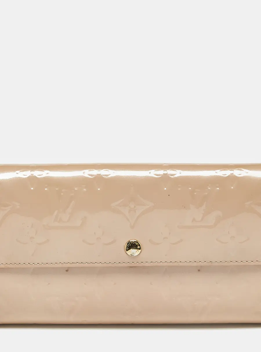 Louis Vuitton Sarah Rose Florentine Monogram Vernis Wallet