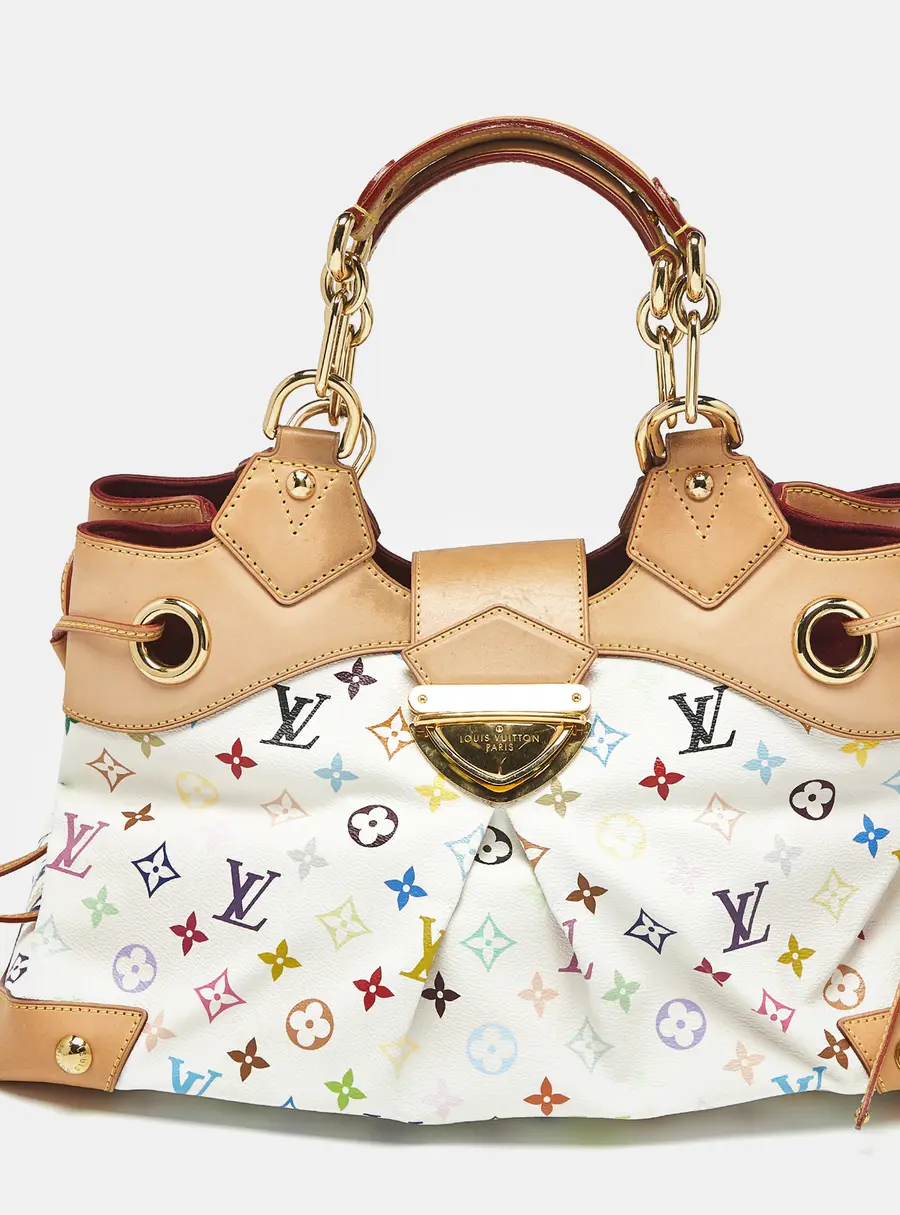 Louis Vuitton Ursula White Monogram Multicolore Canvas Bag