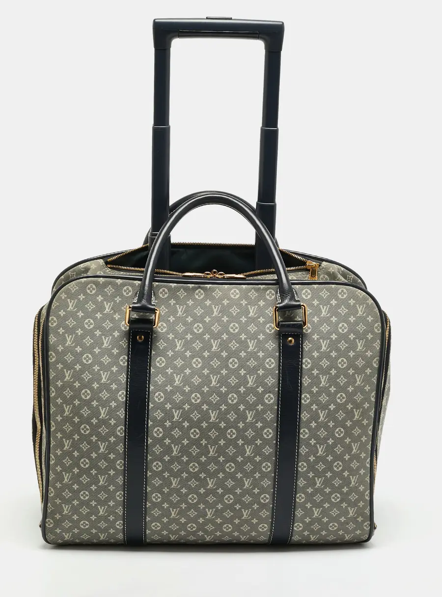 Louis Vuitton Epopee Encre Monogram Idylle Fabric Rolling Luggage