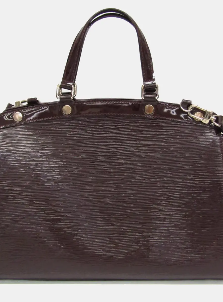 Louis Vuitton Brea MM Prune Electric Epi Leather Top Handle Bag