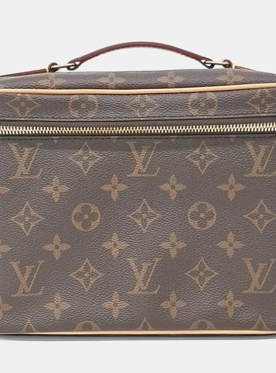Louis Vuitton Nice BB Brown Monogram Canvas Cosmetic Bag