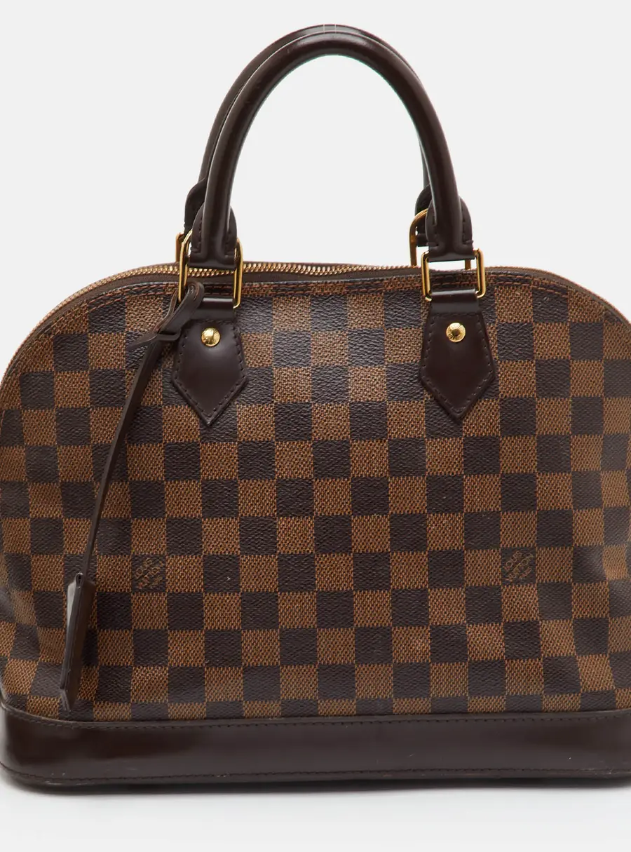 Louis Vuitton Alma PM Damier Ebene Canvas Bag