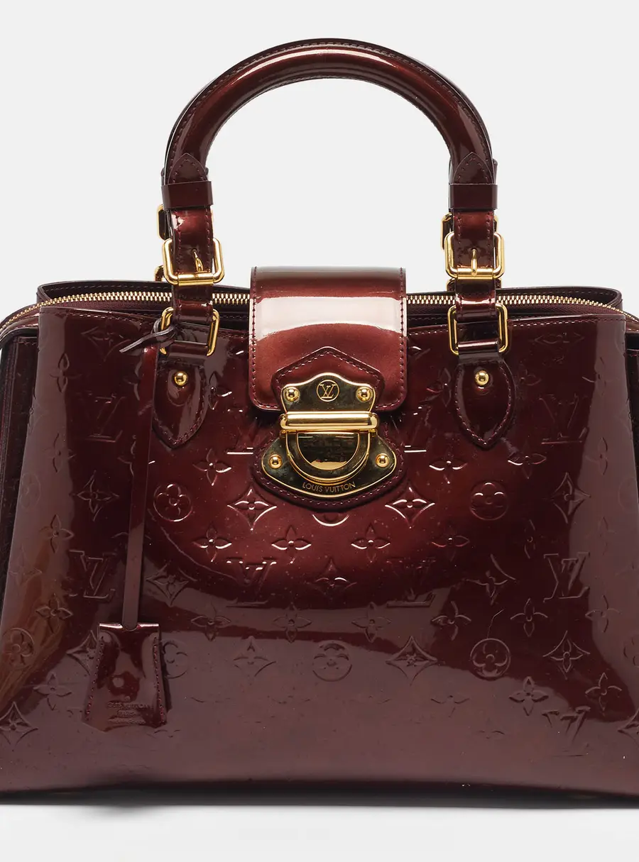 Louis Vuitton Melrose Avenue Amarante Monogram Vernis Bag