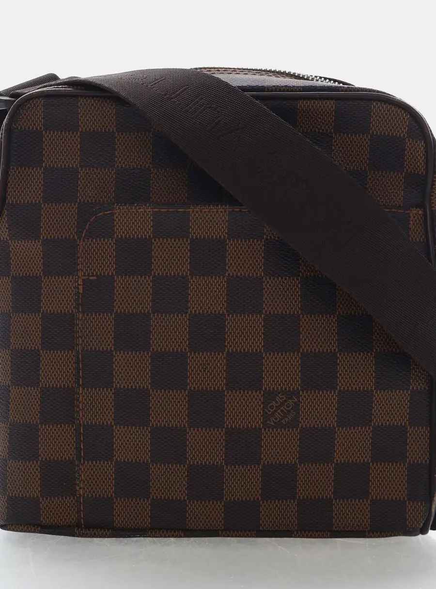 Louis Vuitton Olav PM Brown Damier Ebene Canvas Crossbody Bag