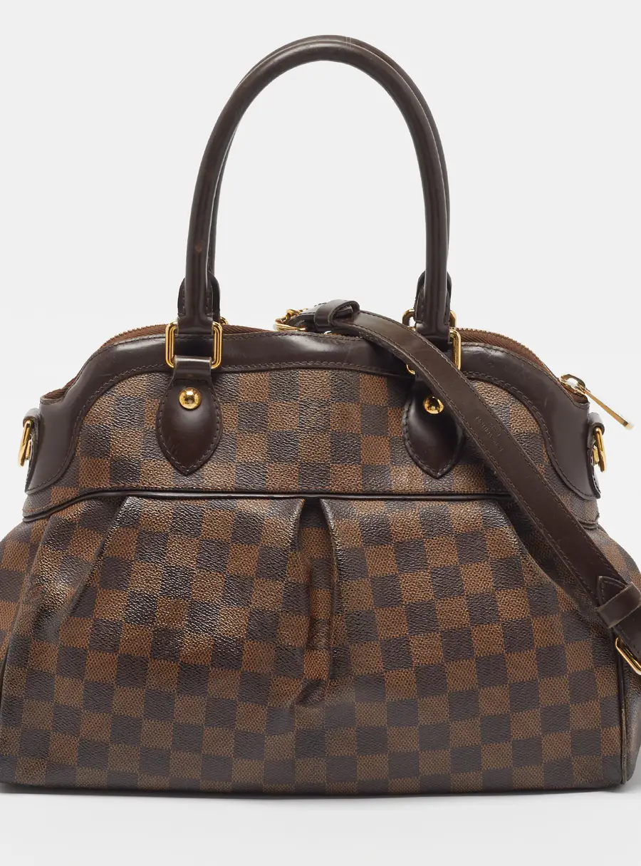Louis Vuitton Trevi PM Damier Ebene Canvas Bag