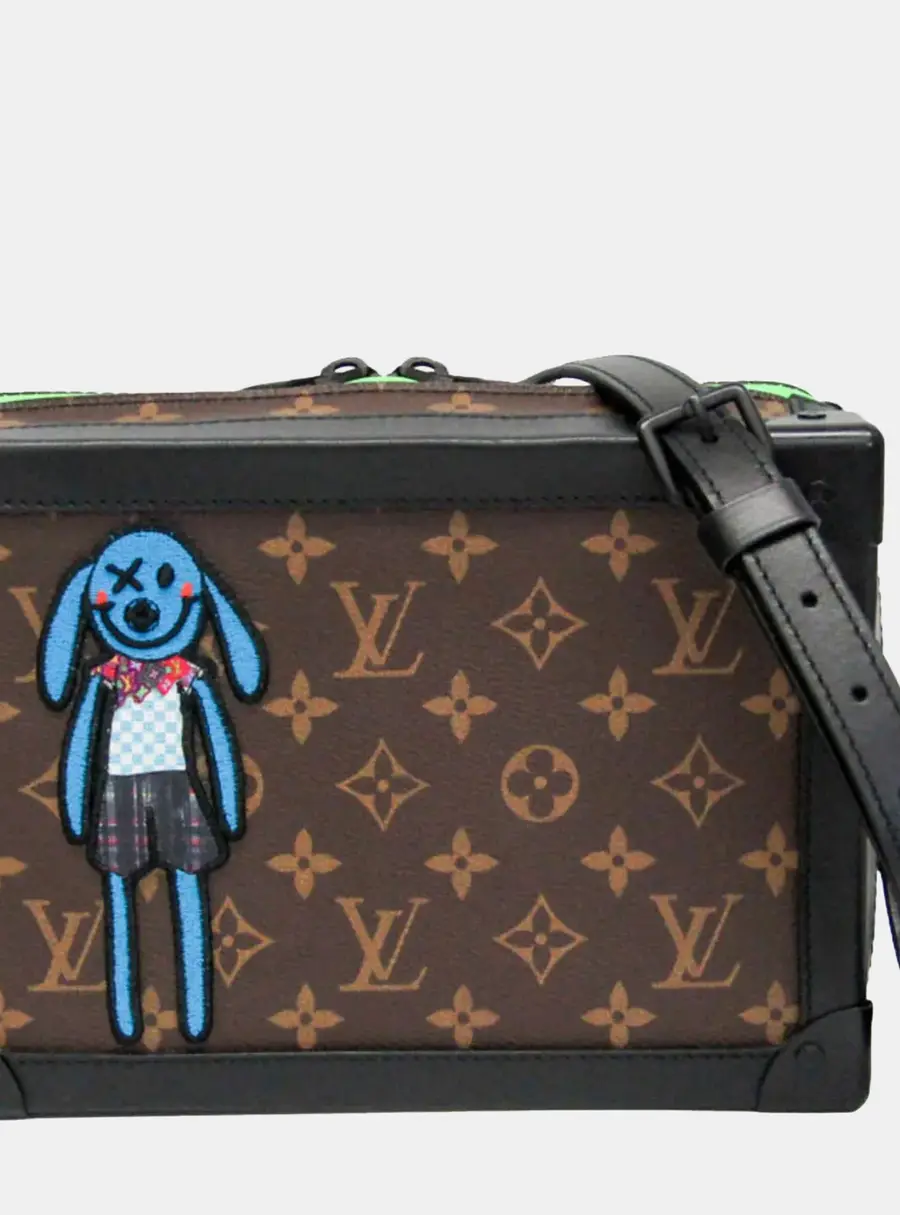 Louis Vuitton Monogram LV Friend Soft Trunk Brown Monogram Canvas Shoulder Bag